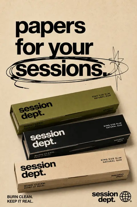 session dept rolling papers pack