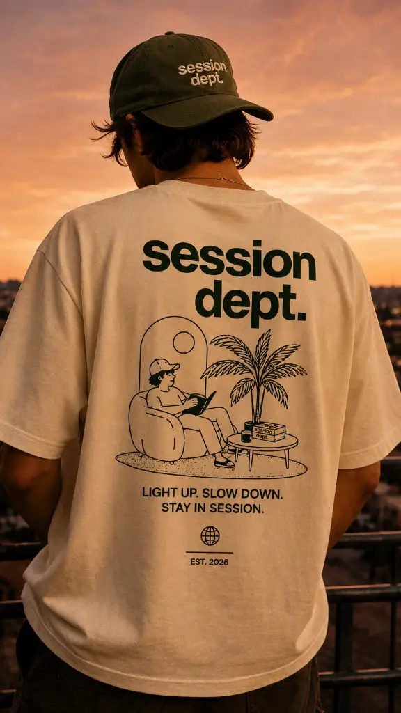 session dept graphic tshirt back